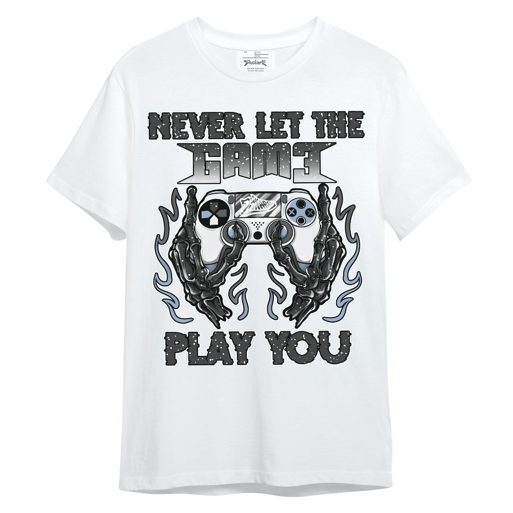 Shirt To Match Reverse Black White 6s - PlayGame Skull Unisex Shirt