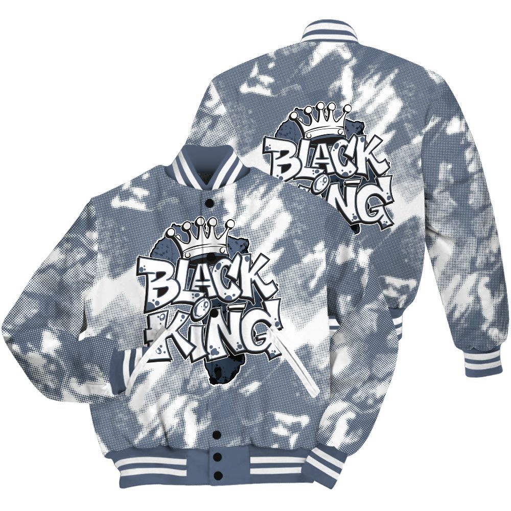 Varsity Jacket To Match Low Diffused Blue 11s Shirt - B-King Shirt Unisex Oufit All Over Print