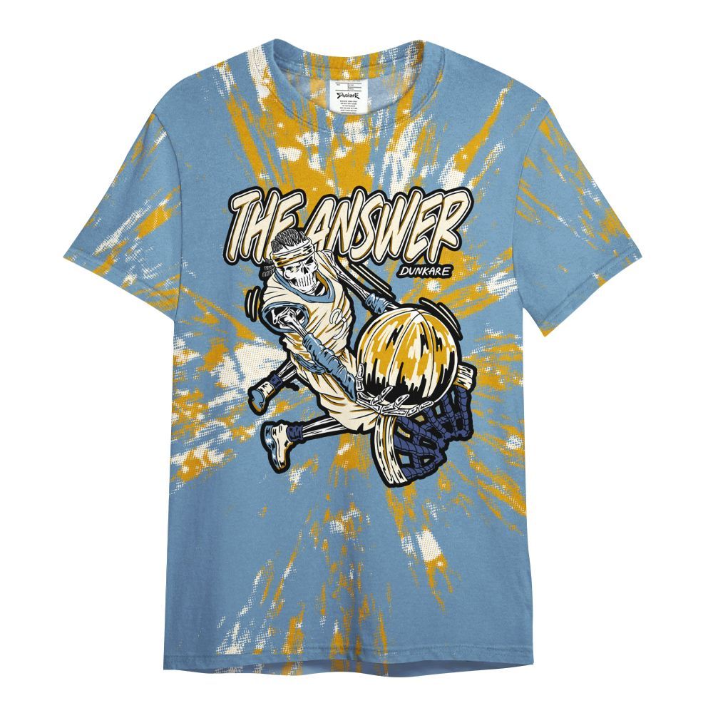 Shirt To Match High OG First In Flight 1s - The Answer Skeleton Luxury All Over Print