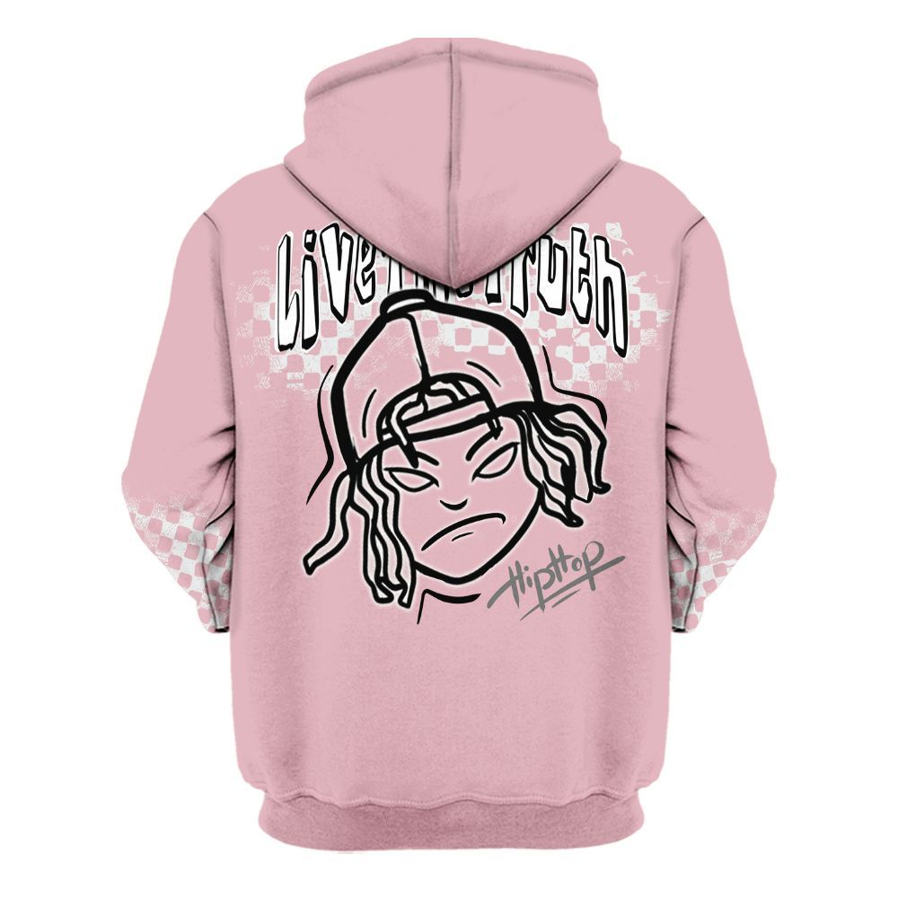 Hoodie To Match Air Max DN Pink Foam - Feel Life Street Style All Over Print