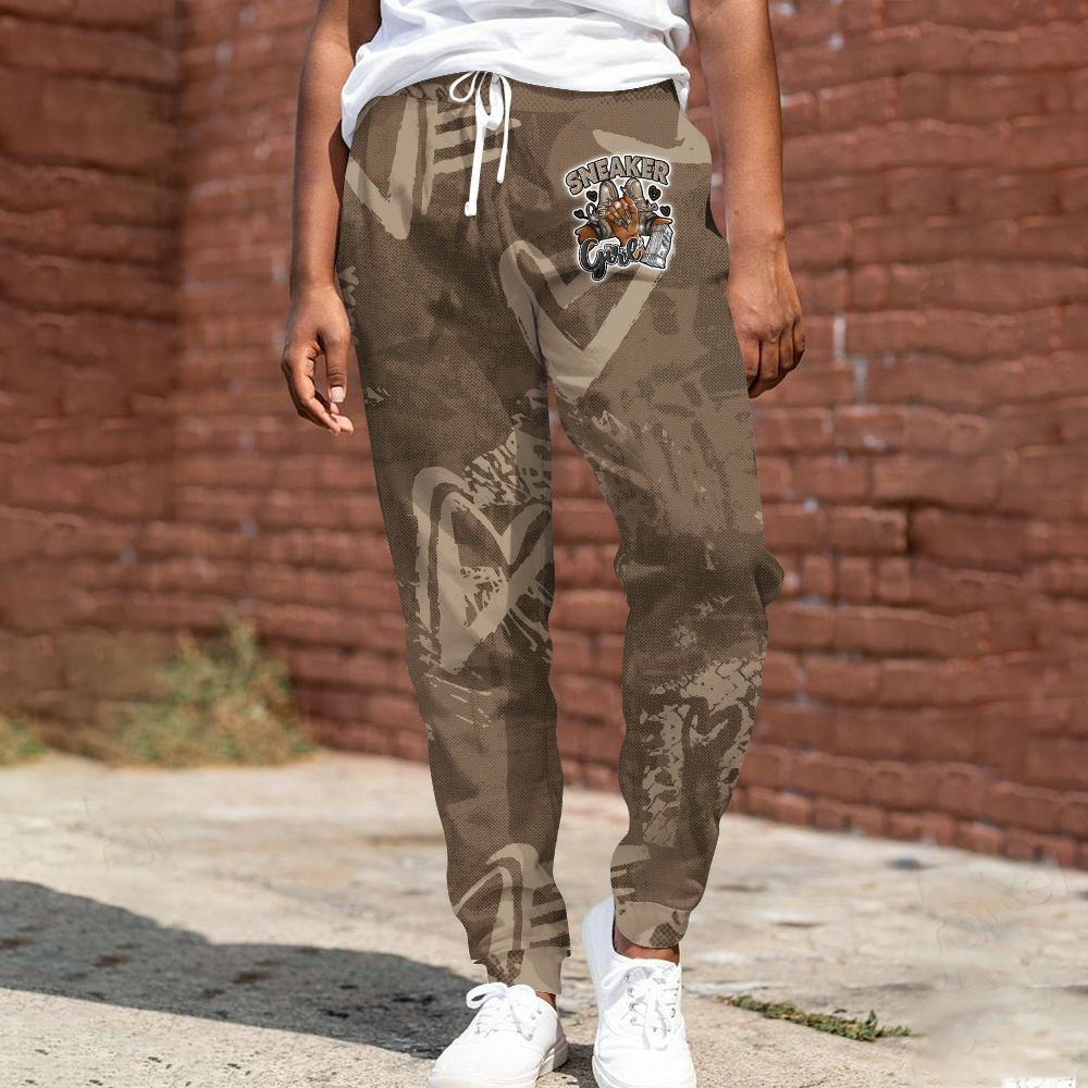 Sweatpant To Match Dark Mocha Jack - Sneakerz Girlz All Over Print