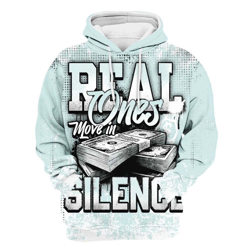 Hoodie To Match Low Fiberglass 11s - Move In Silence Money Street Retro All Over Print