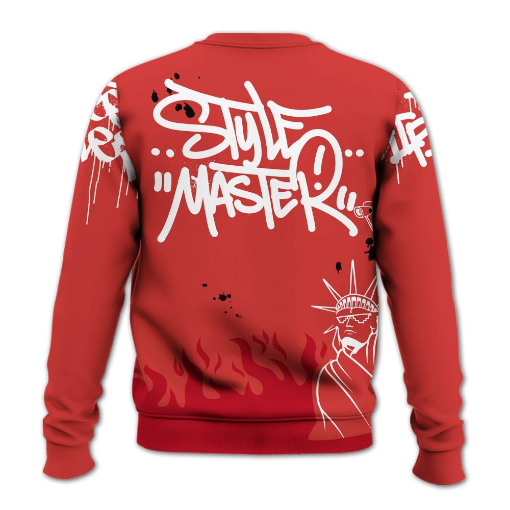 Sweatshirt To Match Scoot Zeros ODD City - Graphic Fck Around Find Out All Over Print