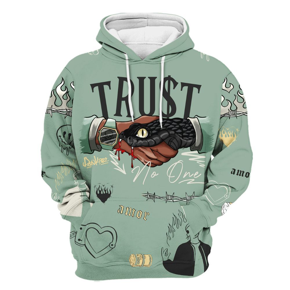 Hoodie To Match Joins Year Of The Snake 5s - Snake Trust No One All Over Print