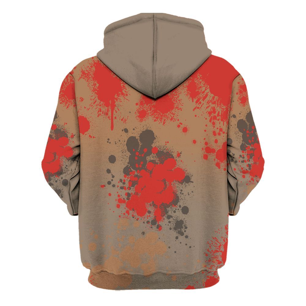 Hoodie To Match Air Max Rocky Distressed - Trust No One Scary All Over Print