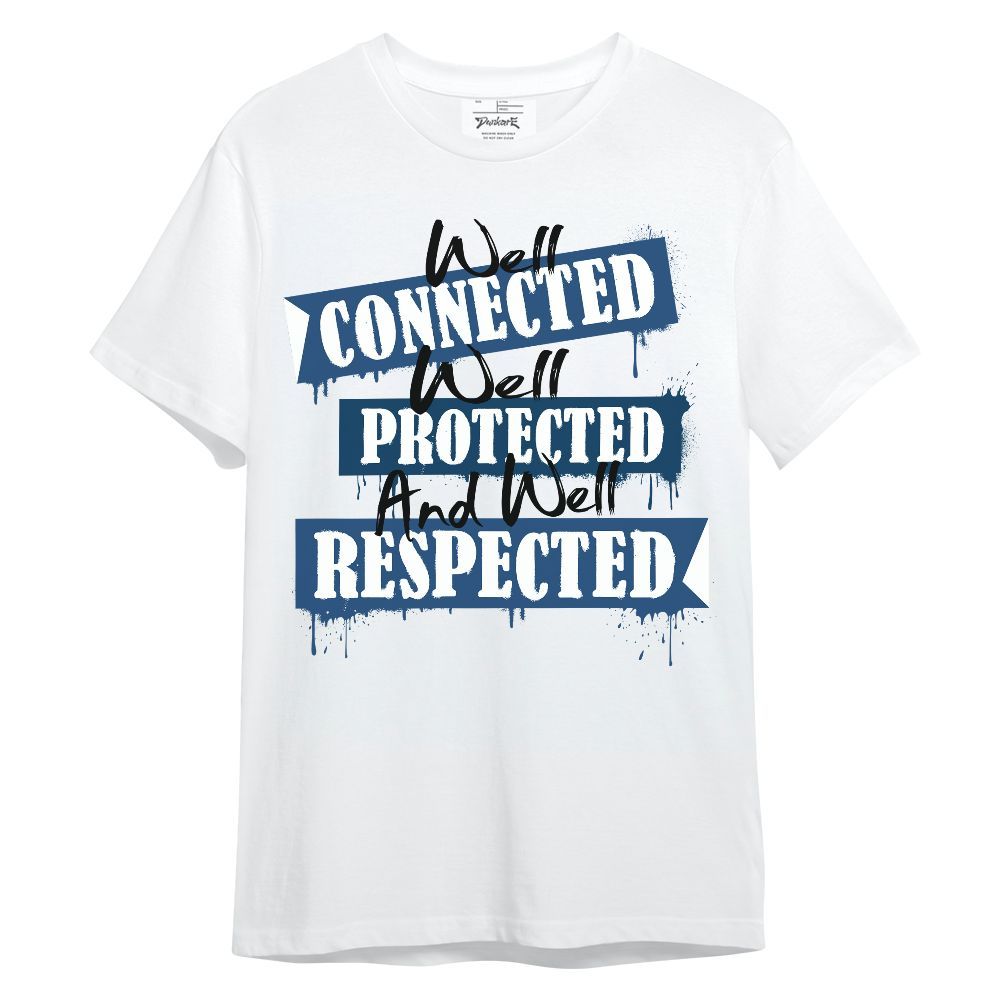 Shirt To Match High OG Midnight Navy 1s - Dripping Connected Unisex Shirt