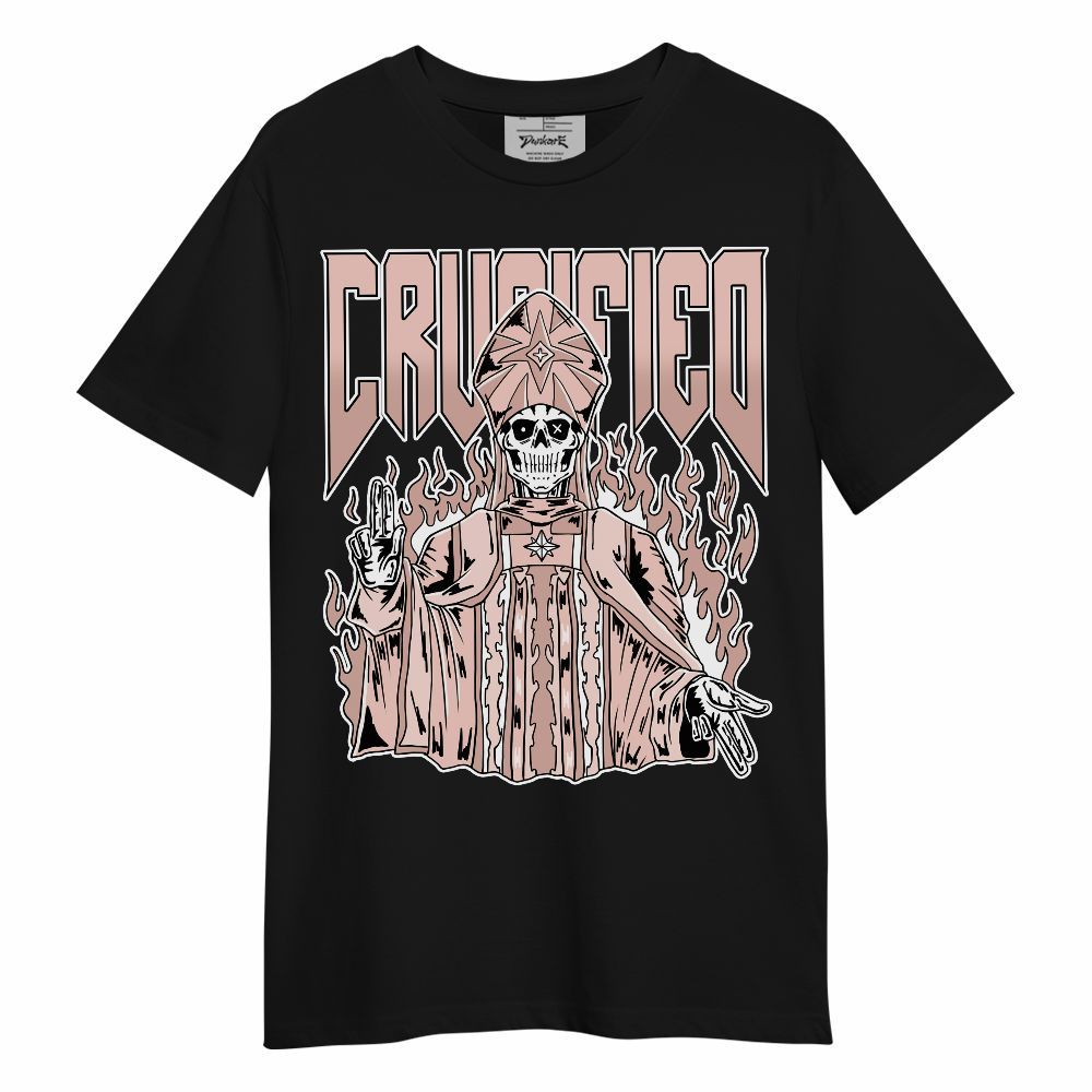 Shirt To Match Low Legend Pink 11s - Crucified Skeleton Unisex Shirt