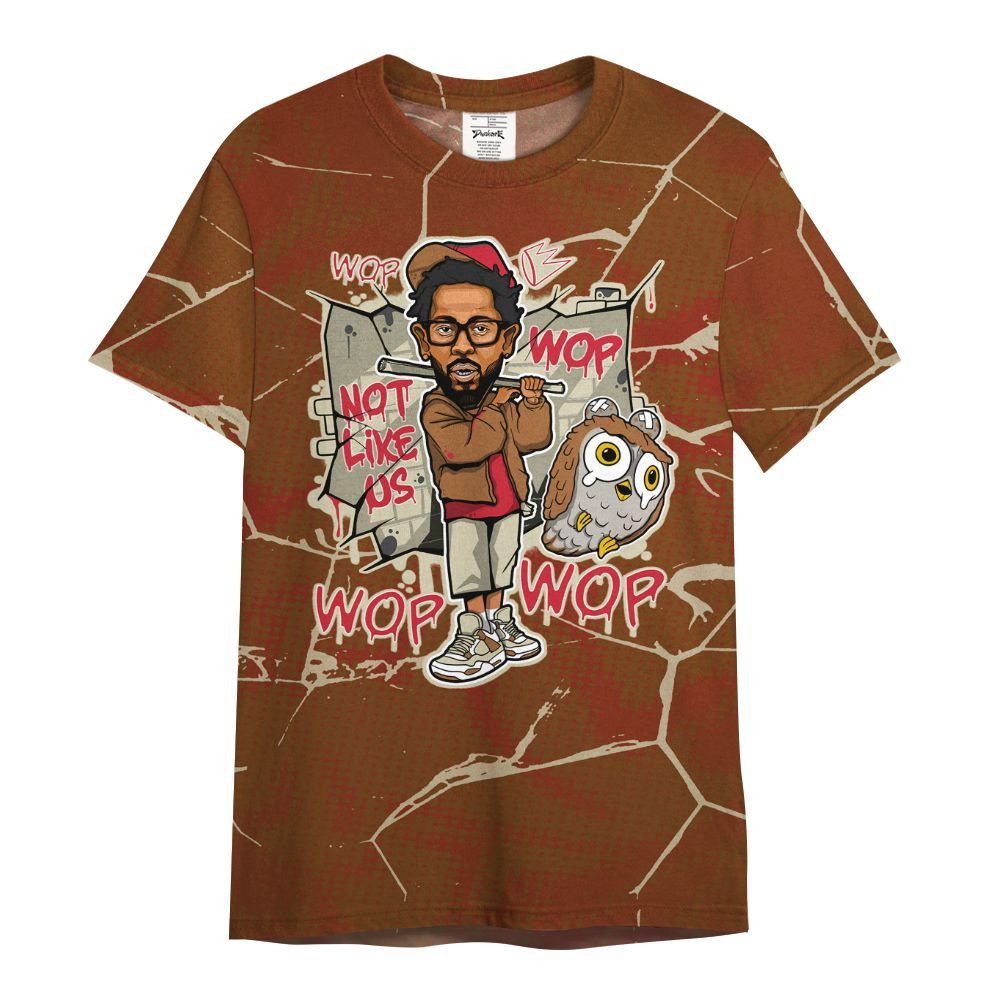 Shirt To Match Archaeo Brown 5s - None Like ComptonCity Graphic Crack All Over Print