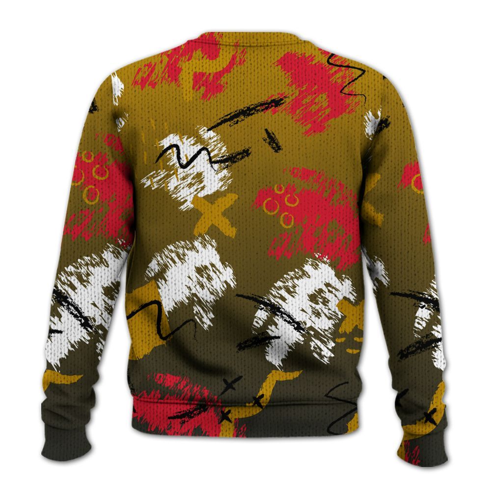 Sweater To Match Ja 3 Raptor - Hustle Grind Pray Graphic Street Style Graphic