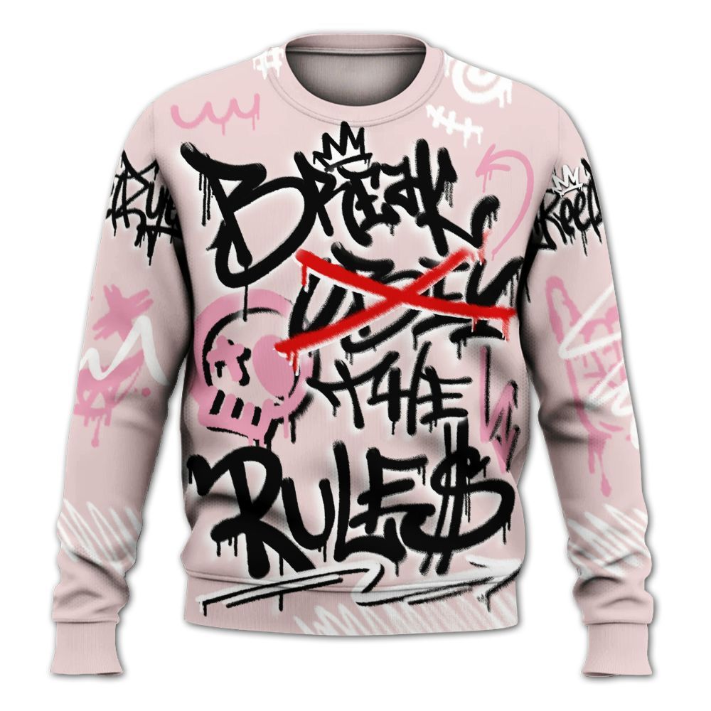 Sweatshirt To Match Dunk Low KD 17 Aunt Pearl - Break Rules Streetwear All Over Print