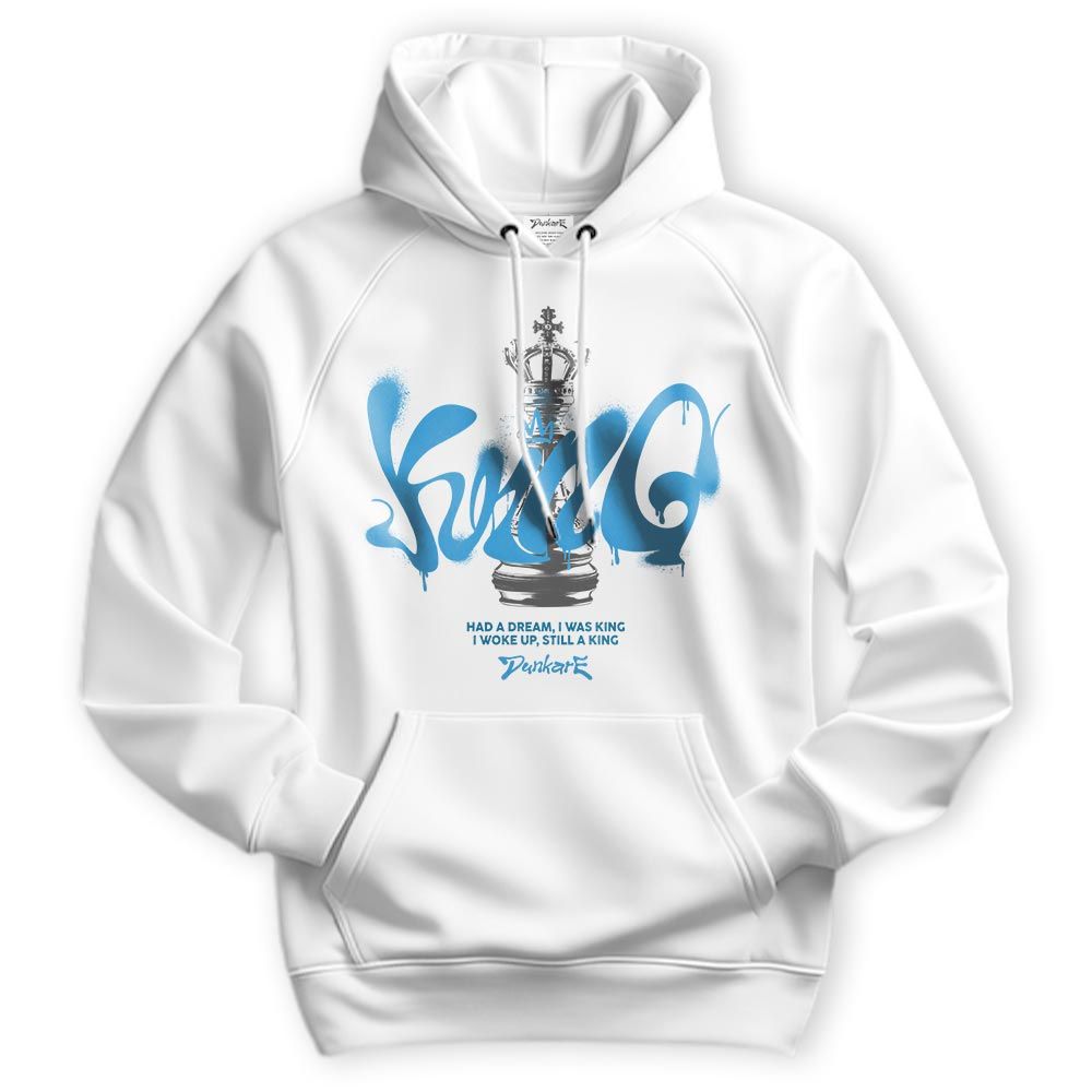 Sweatshirt To Match Powder Blue 9s Hoodie - Graffiti Chess King Hoodie Unisex 0205 NMP