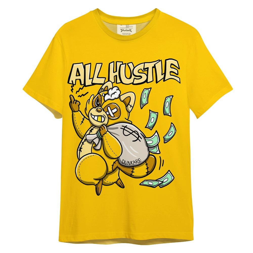 Shirt To Match Vivid Sulfur 4s T-- All Hustles Raccoon Color T-Shirt Unisex 1105 DNY