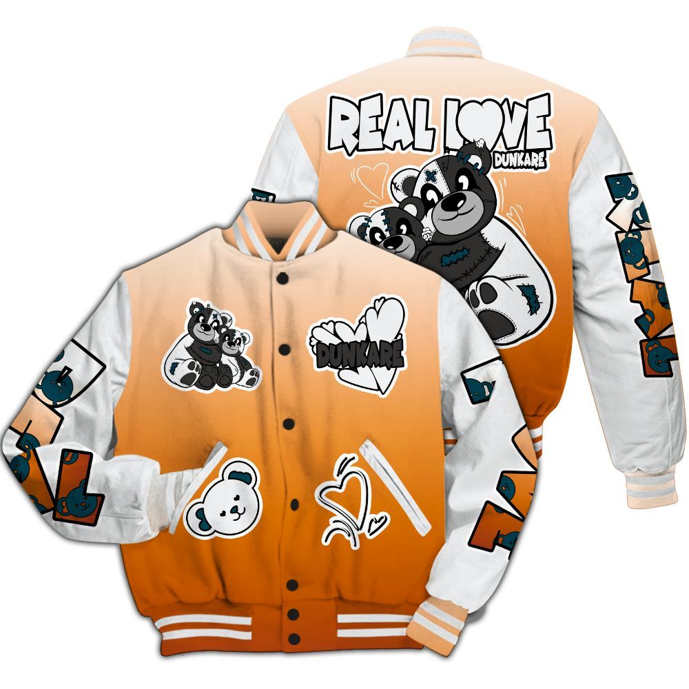 Varsity Jacket To Match Air Max One Block Down Churney - Sincere Fondness Bear All Over Print