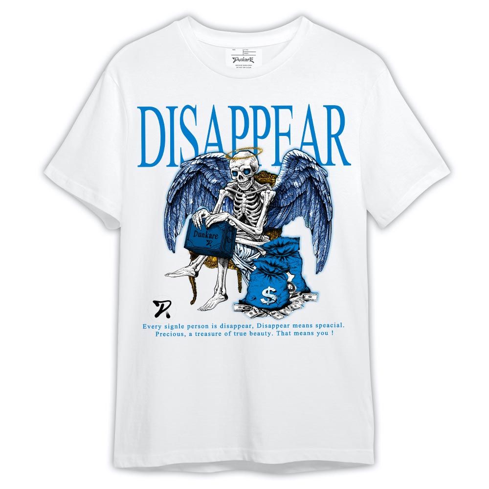 Shirt To Match Shirt Streetwear Disappear Speacial, Military Blue 4s T-- To Match Sneaker Military Blue 4s Graphic Tee NCT