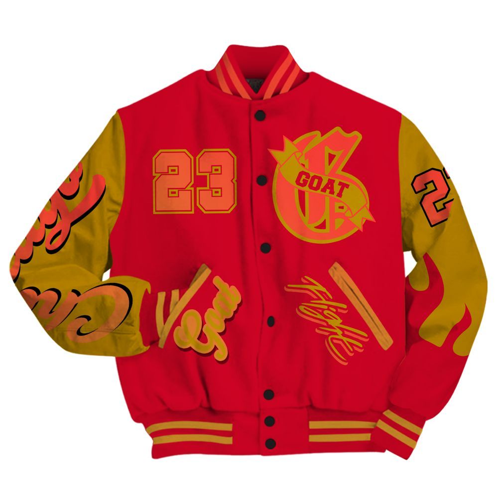 Varsity Jacket To Match Ja 3 Raptor - The G.O.A.T Streetwear All Over Print