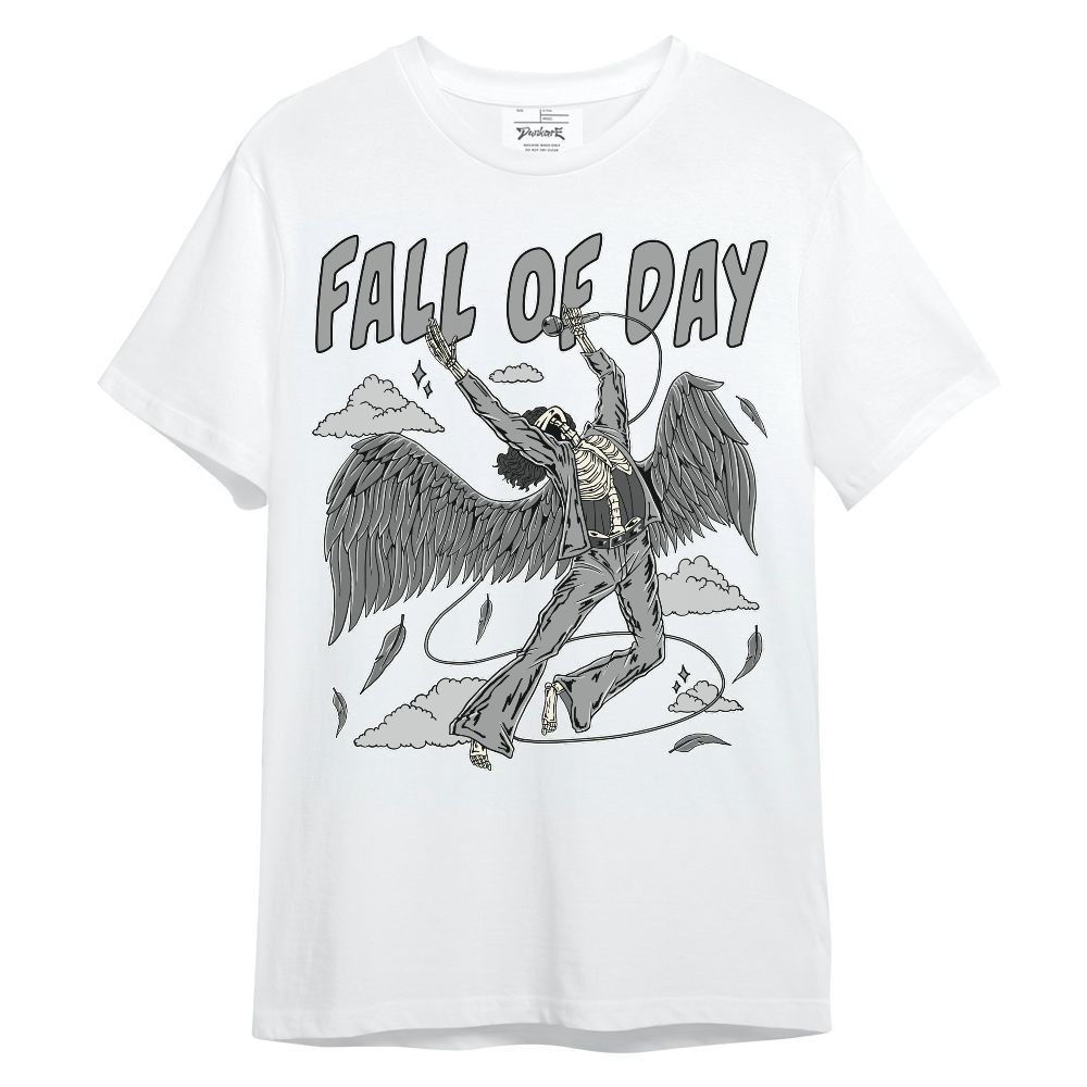 Shirt To Match Black Wolf Grey 12s - Fall Of Days Skeleton Unisex Shirt