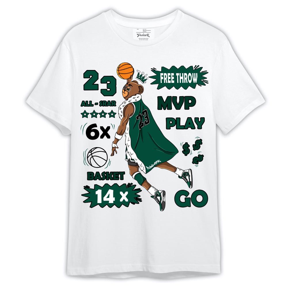 Shirt To Match Oxidized Green 4s - Graphic Free Throw Shirt Outfit