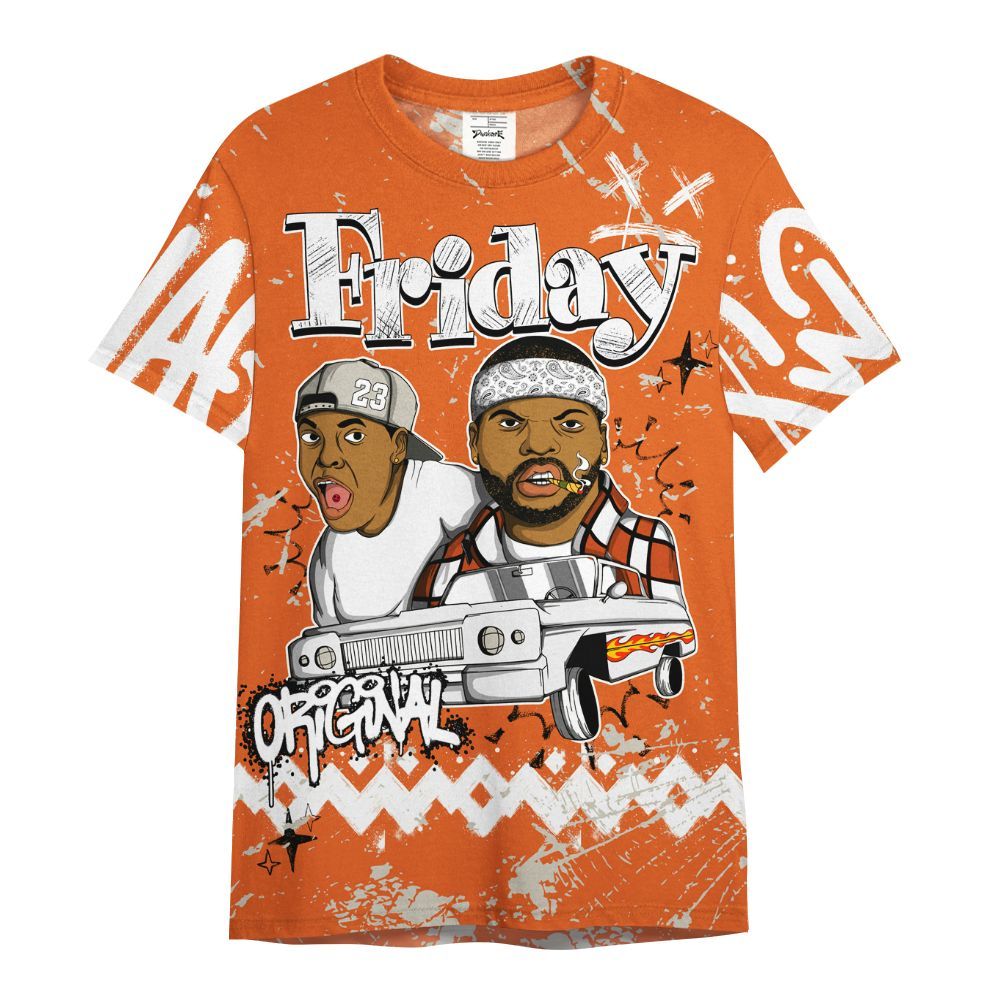 Shirt To Match High OG Starfish 1s - Friday Sneaker Crayon All Over Print