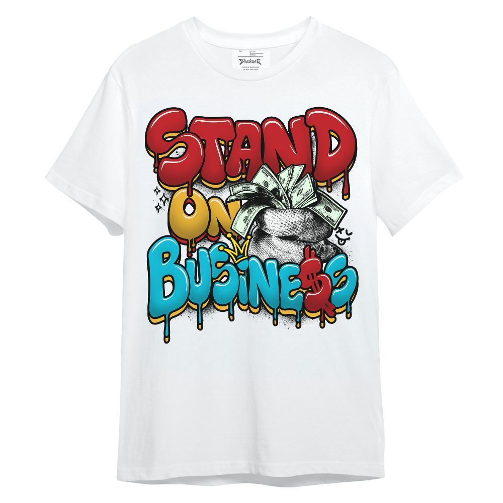 Shirt To Match Dunk Low Fruity Pebbles - Stand Business Unisex Shirt