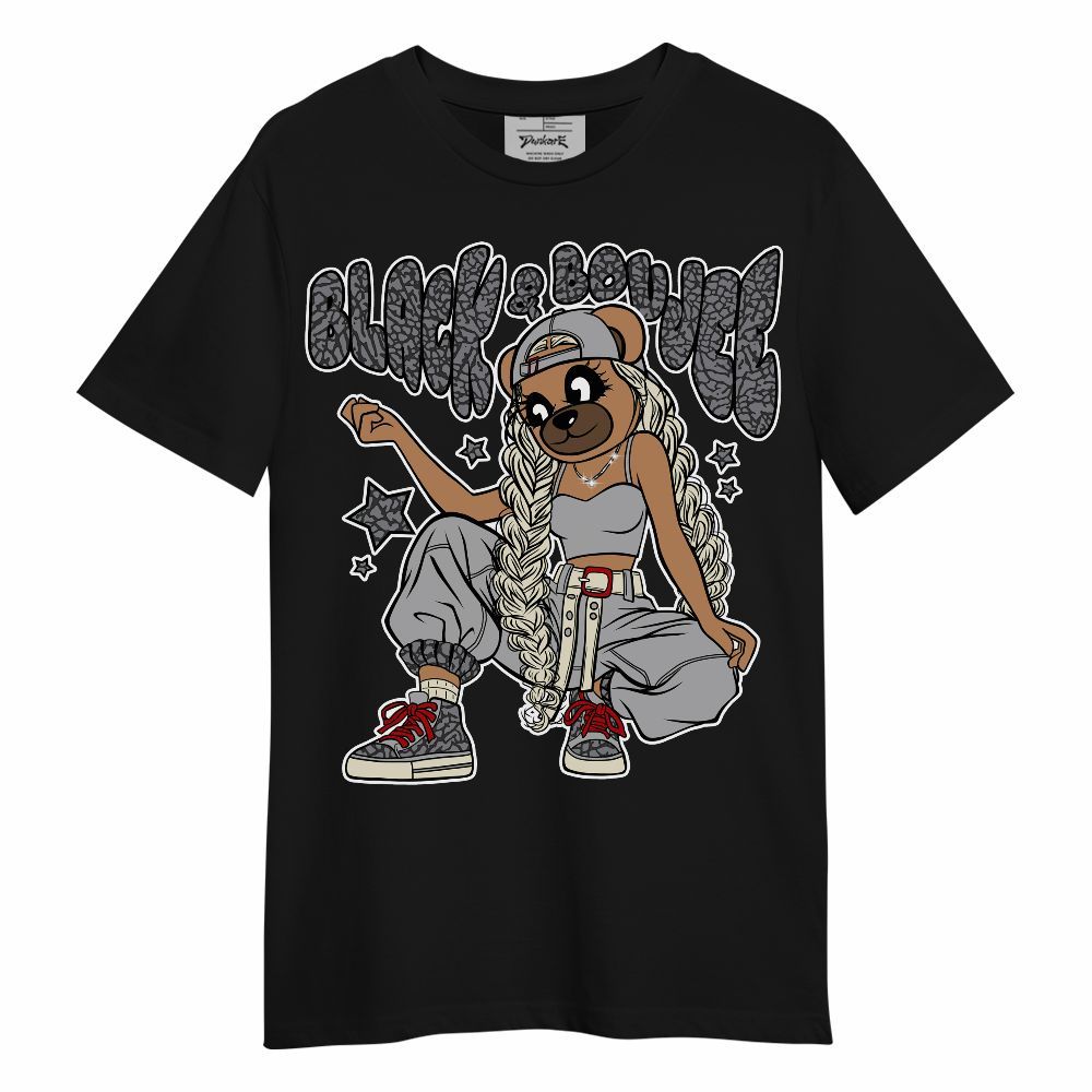 Shirt To Match Cement Grey 3s - Boujee Girls Bear Unisex Shirt