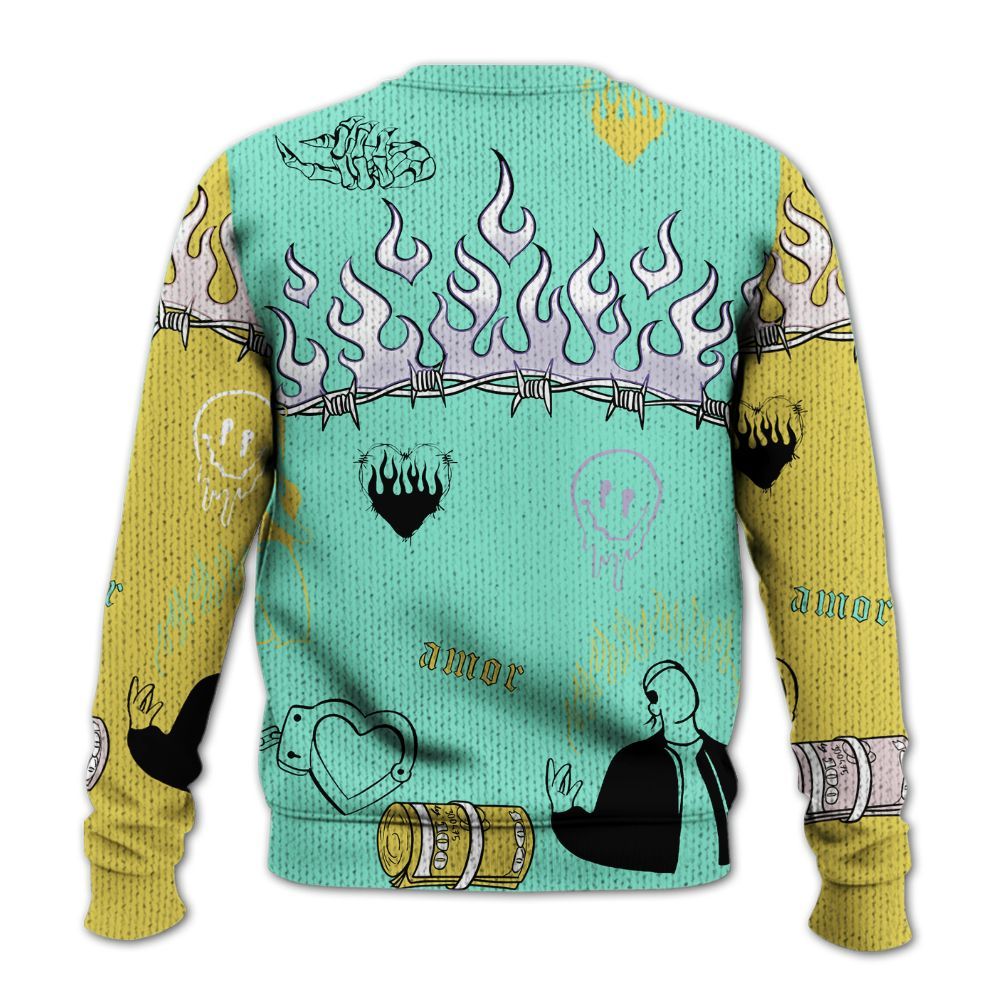 Sweater To Match Dunk Low Easter 2026 - Snake Trust No One Graphic