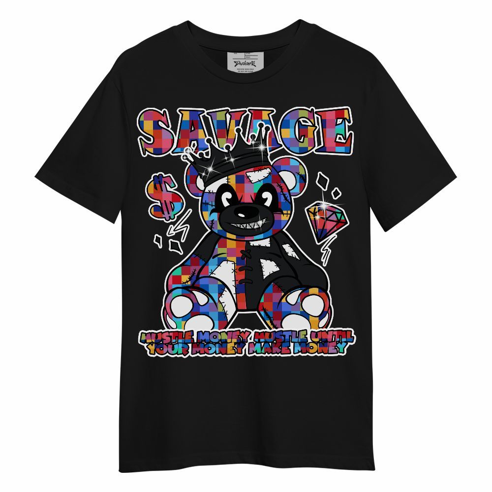 Shirt To Match Air Rainbow Weave - Savages Bear Unisex Shirt