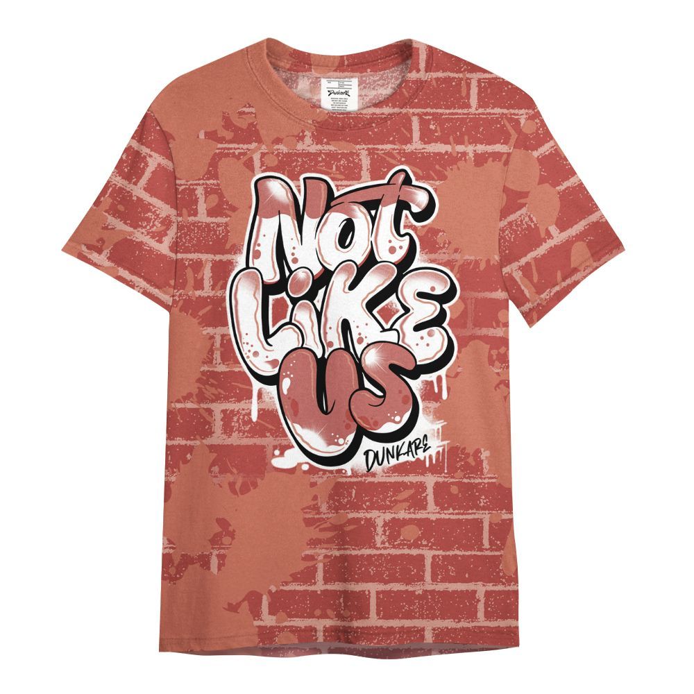 Shirt To Match Dune Red 13s - None Like Us Graphic Brick Art All Over Print