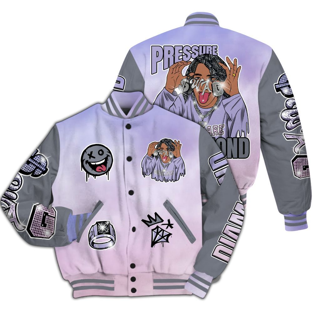 Varsity Jacket To Match Zen Master 4s - Pressures Makes Varsity Jacket To Match All Over Print