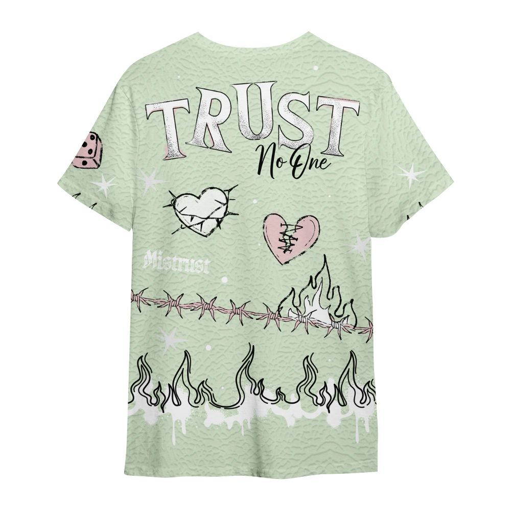 Shirt To Match Spring Is In The Air 3s - Trust No One Snake-Bite Doodle Crayon All Over Print