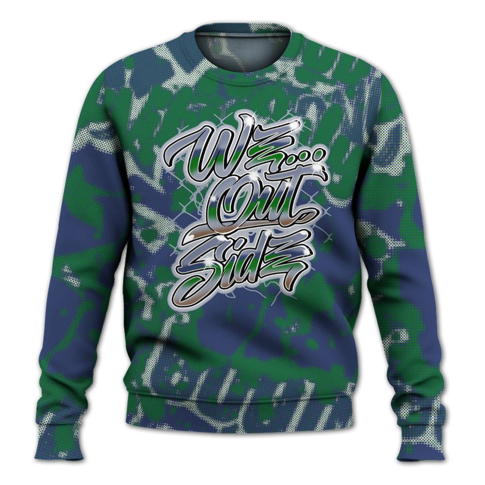 Sweatshirt To Match Midnight Navy 13s - We OutSider Graphic Street All Over Print