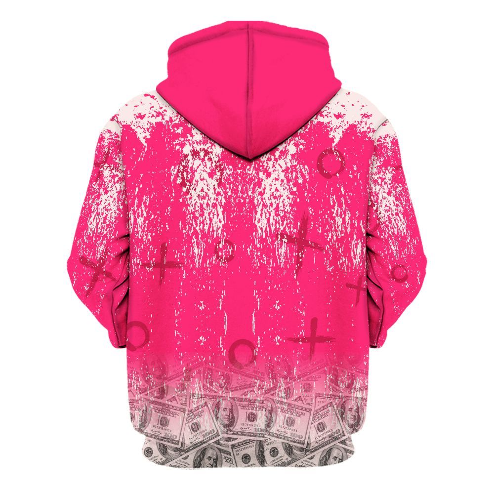 Hoodie To Match A'One Pink Aura - Selfmade Unique Grunge All Over Print