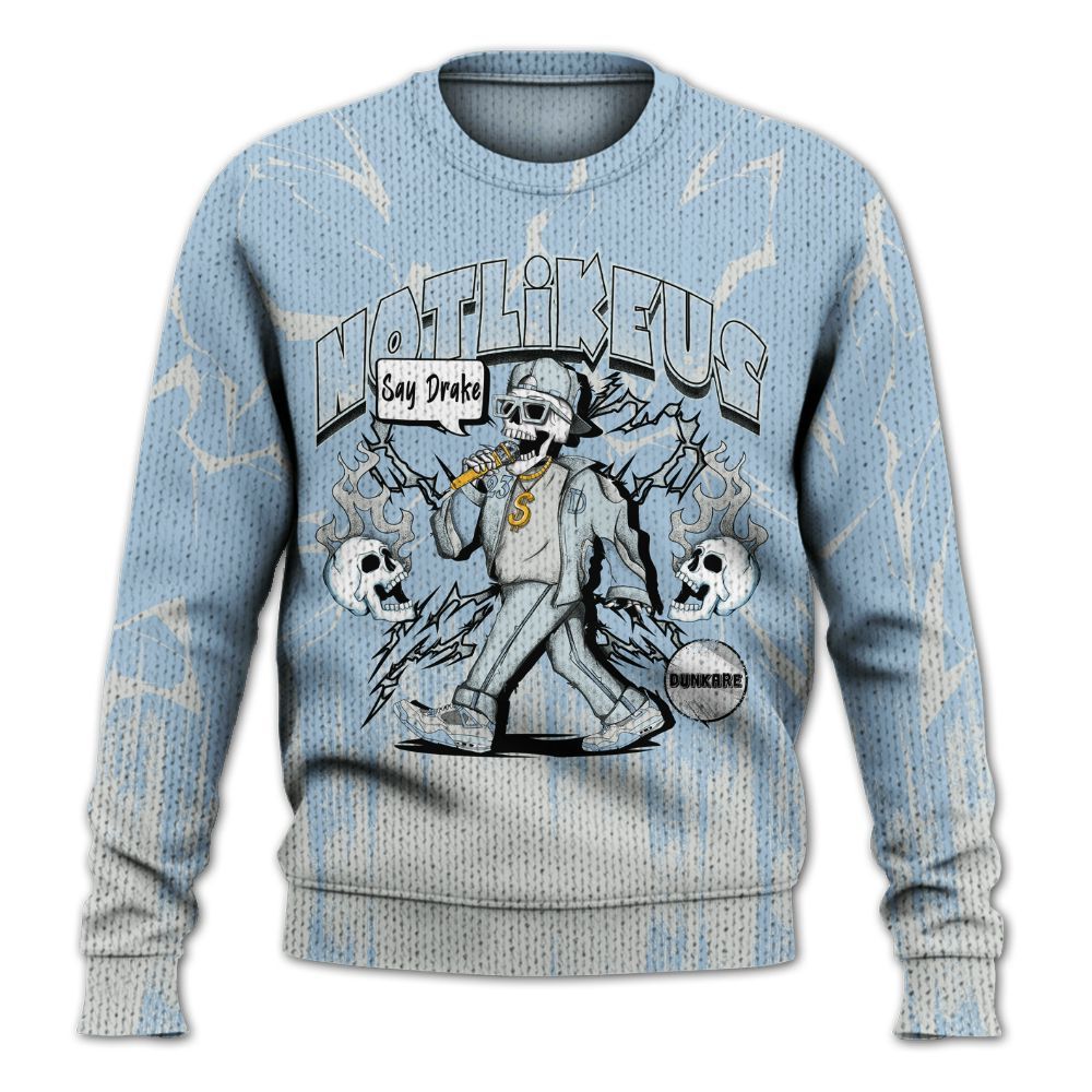 Sweater To Match Forget Me Not 4s - Don't Like Us Graphic