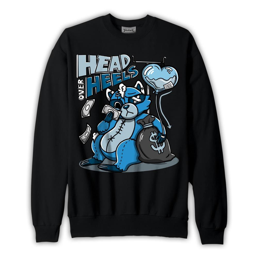 Sweatshirt To match Sweatshirt Head Over Heels Raccoon, Powder Blue 9s Sweatshirt To Match Sneaker 2404 DNY