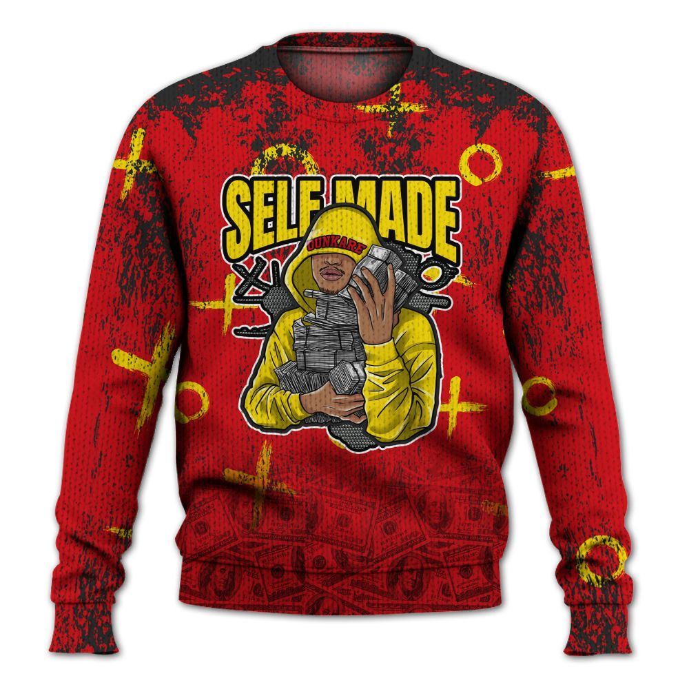Sweater To Match Ferrari 14s - Selfmade Unique Grunge Graphic