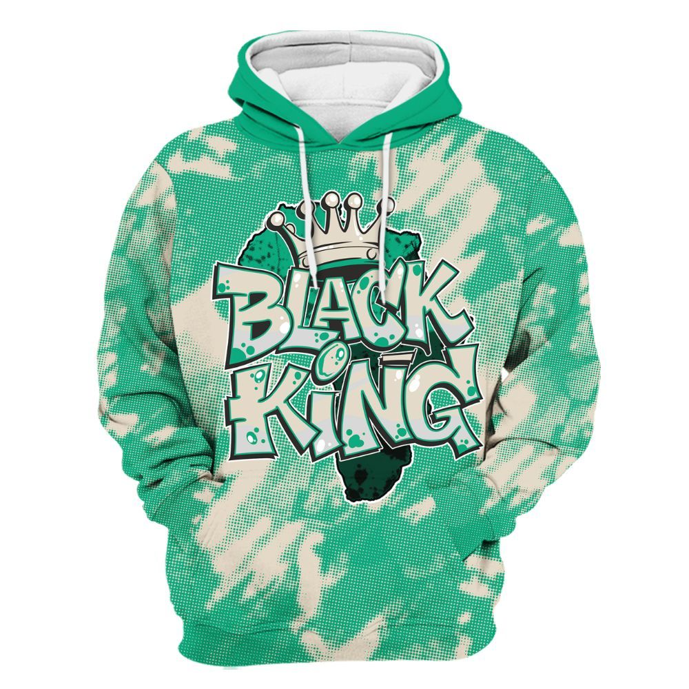 Hoodie To Match Oxidized Green 4s - B-King Shirt Unisex Oufit All Over Print
