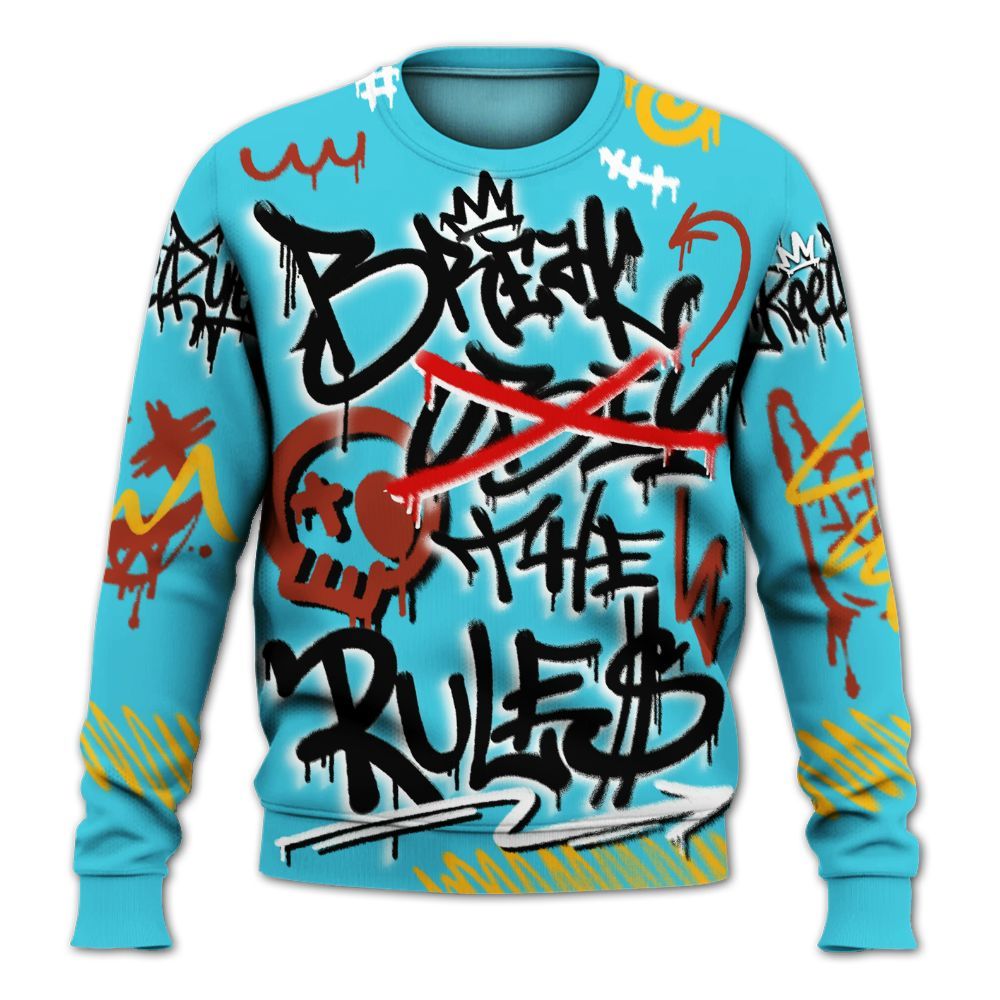 Sweatshirt To Match SB Dunk Di'Orr Greenwood - Break Rules Streetwear All Over Print