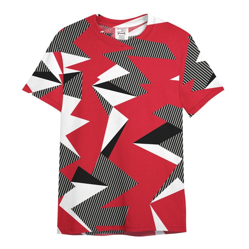 Shirt To Match Flight Club 4s - Geometric Camouflage Pattern All Over Print
