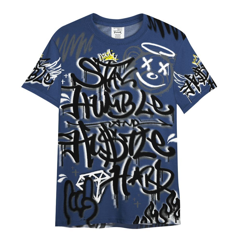 Shirt To Match Retro Flint 13s - Humble Drip Streetwear Graffity All Over Print