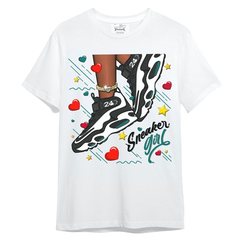 Shirt To Match Griffey Max 1 Freshwater - SNEAKER Girl Heart Flying Graphic