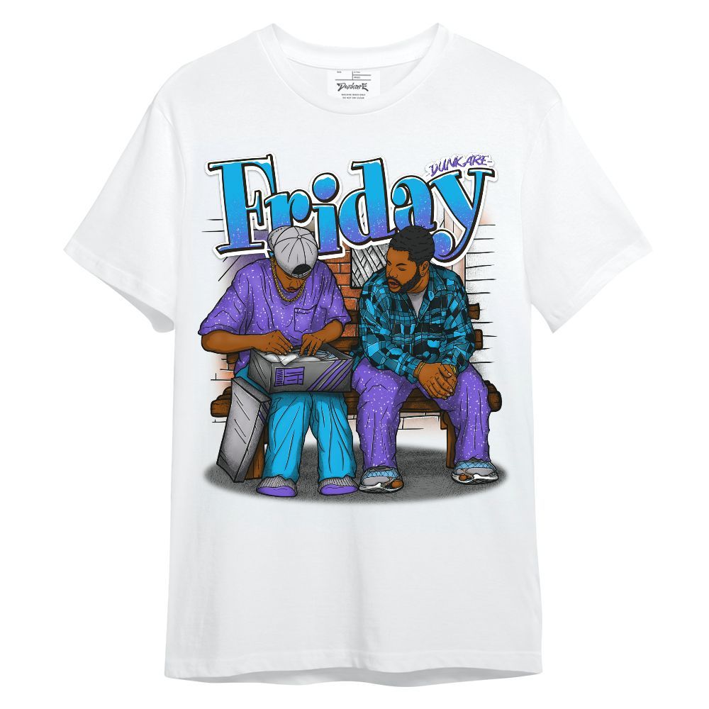 Shirt To Match Retro Aqua 8s - Friday Movie 90s TV Graphic