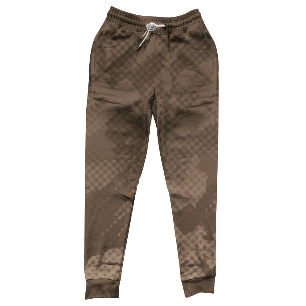 Sweatpant To Match Dark Mocha Jack - Abstract Halftone Graphic All Over Print