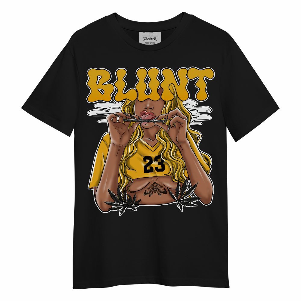 Shirt To Match Vivid Sulfur 4s - Bluntz Unique Unisex Shirt