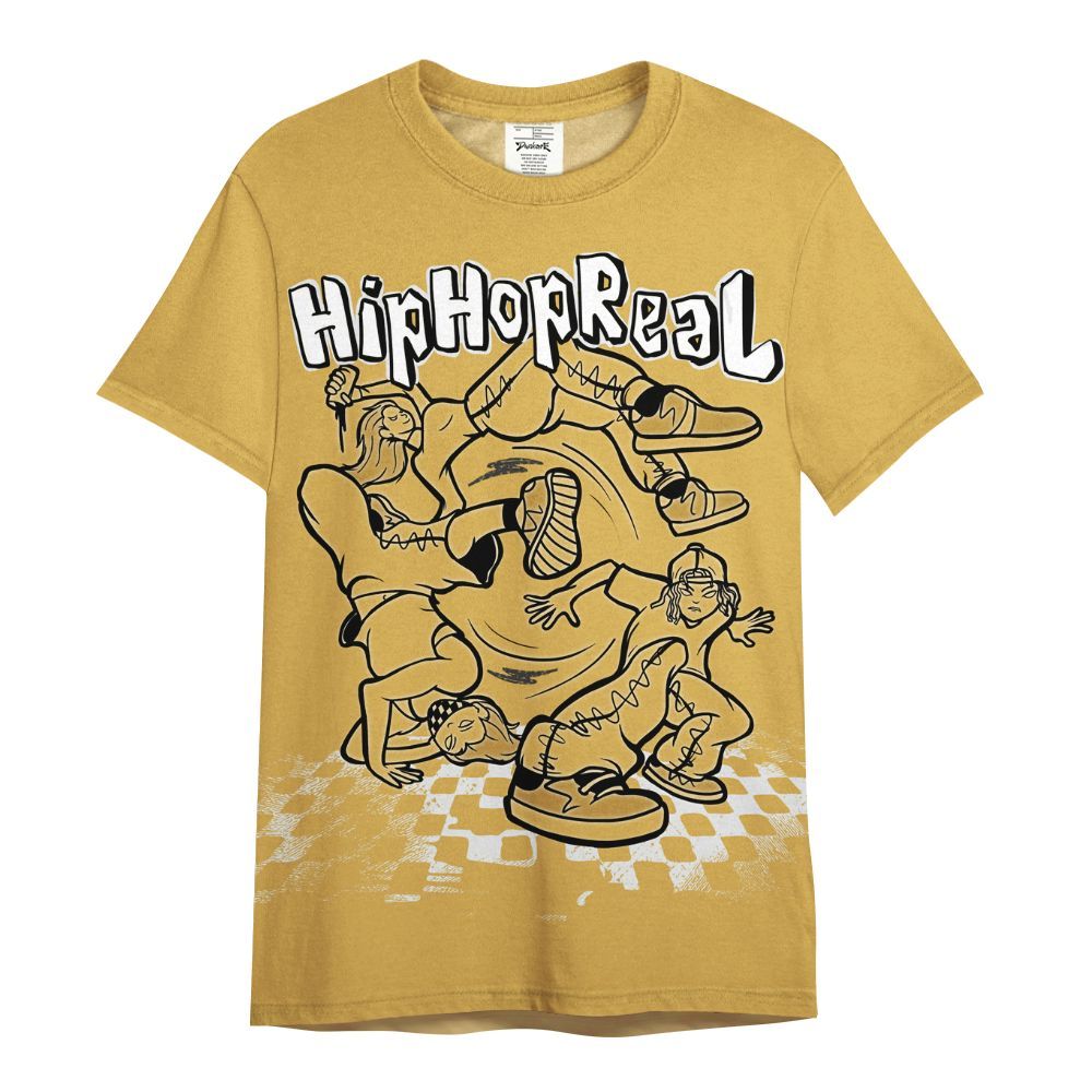 Shirt To Match Retro Light Ginger 14s - Feel Life Street Style All Over Print