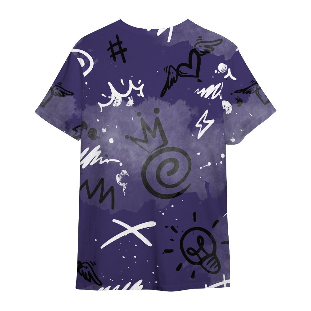 Shirt To Match Retro Court Purple 13s - Drip Been Di2ferent All Over Print