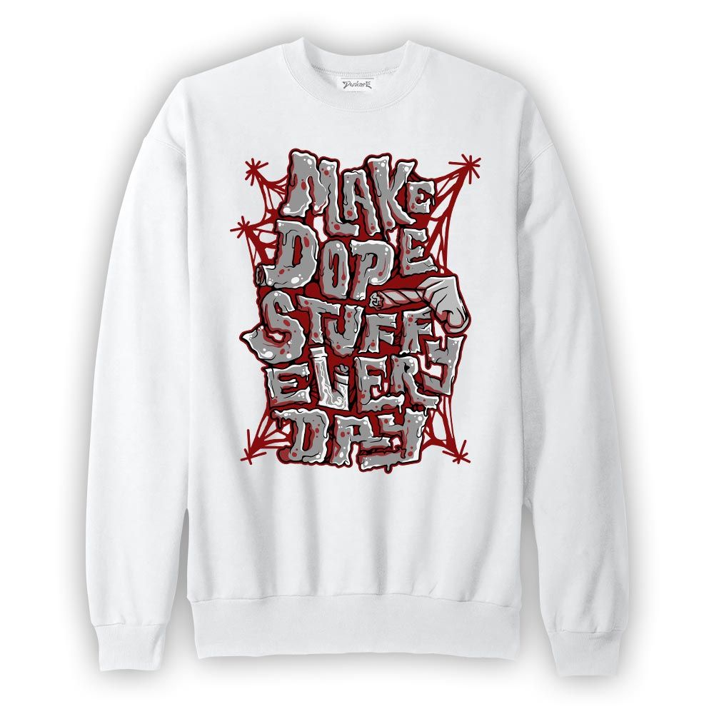 Sweatshirt To match 12 Red Taxi Sweatshirt -MAKE DOPE Graphic 2904 PAT