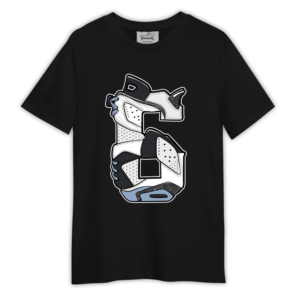 Shirt To Match Reverse Black White 6s - Number 6s Shirt Outfit