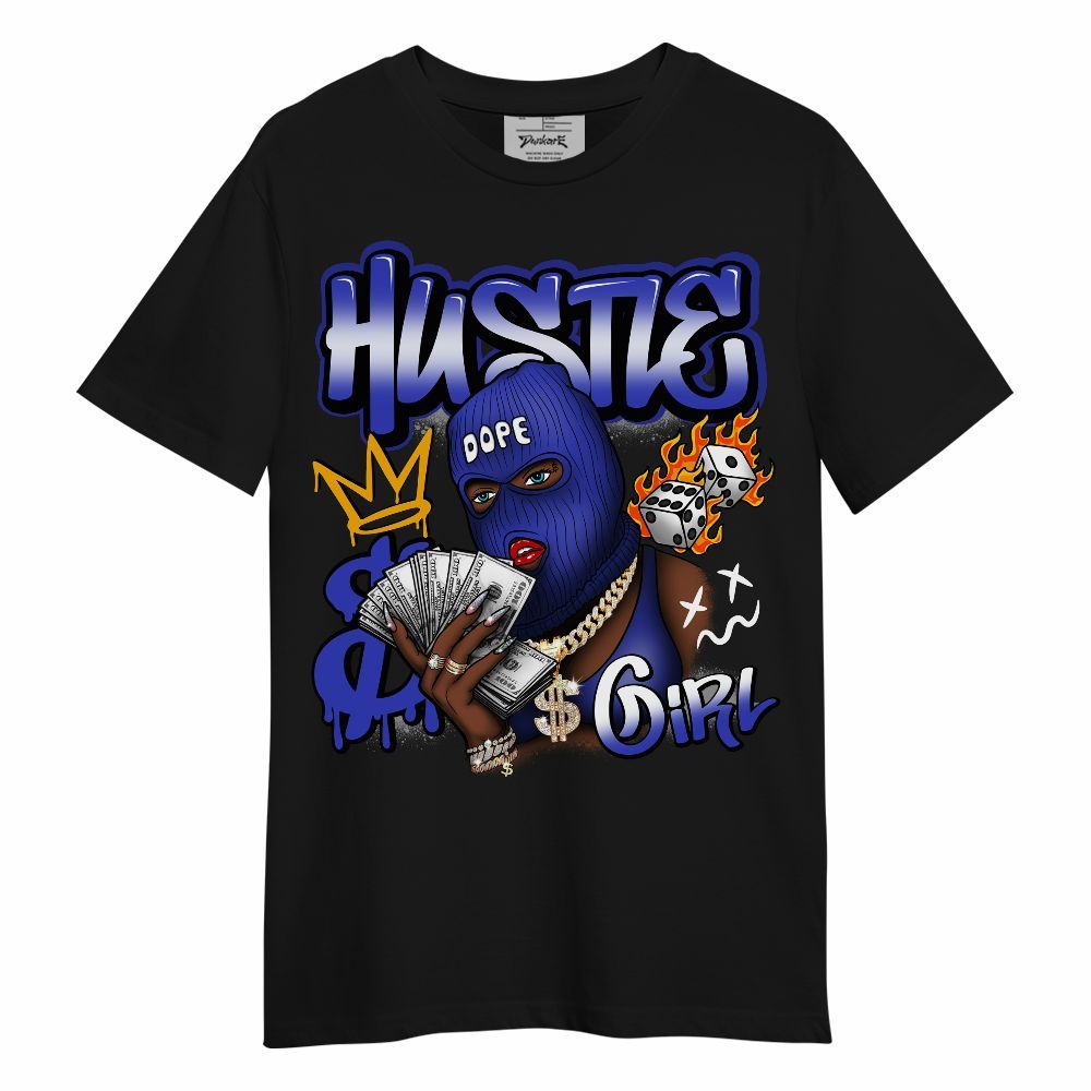 Shirt To Match Retro Black Concord 12s - Money Hustles Girl Streetwear Unisex Shirt