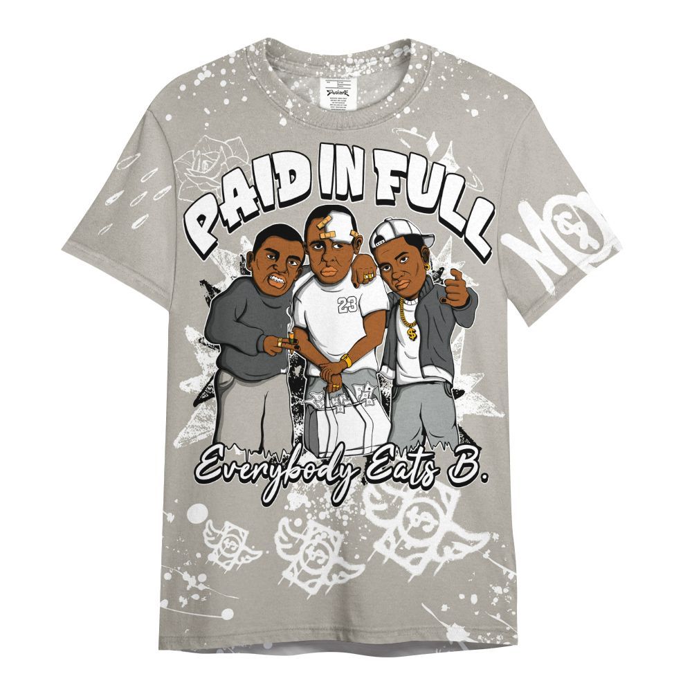 Shirt To Match Dunk Low Appears Oreo - Everybody Paid In Full Crayon All Over Print