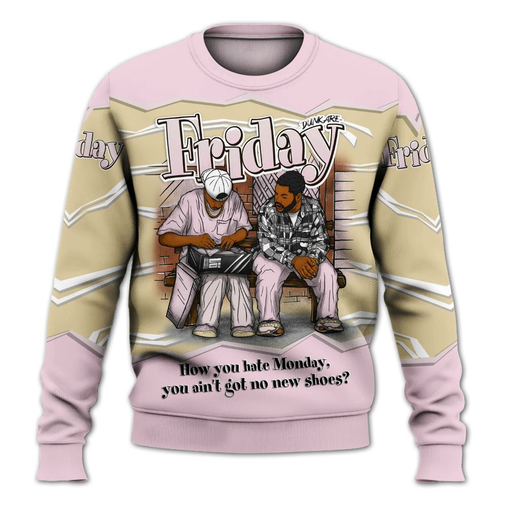 Sweatshirt To Match Denim Iced Carmine 4s - Friday Movie 90s TV All Over Print