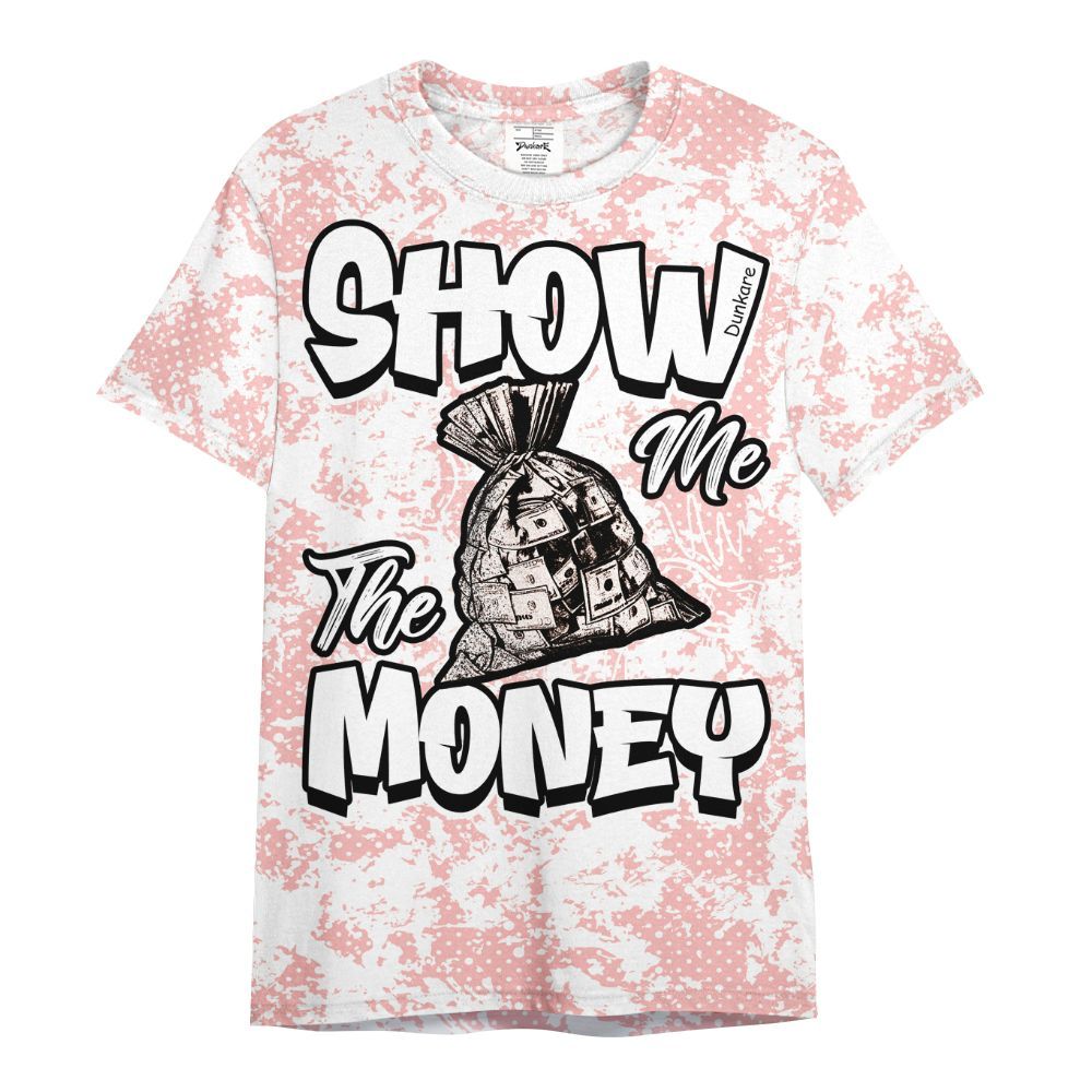 Shirt To Match Low Legend Pink 11s - Show Me The Money Retro All Over Print